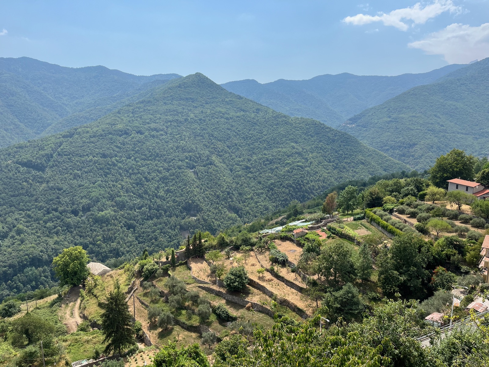 Hiking sui colli Liguri